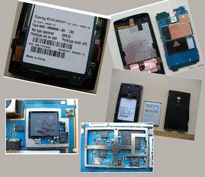 Xperia X10 teardown
