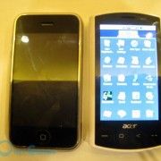 iPhone 2G vs Acer Liquid