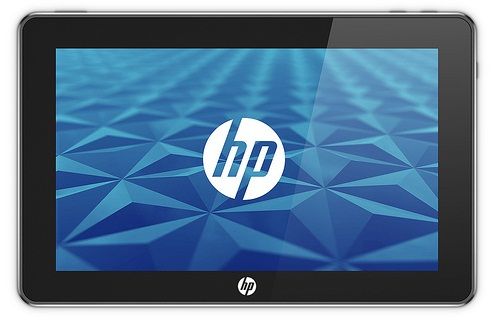 The HP Slate as shwoed off at CES 2010