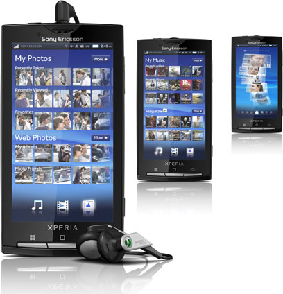 sony ericsson xperia x10. Sony Ericsson Xperia X10 Will