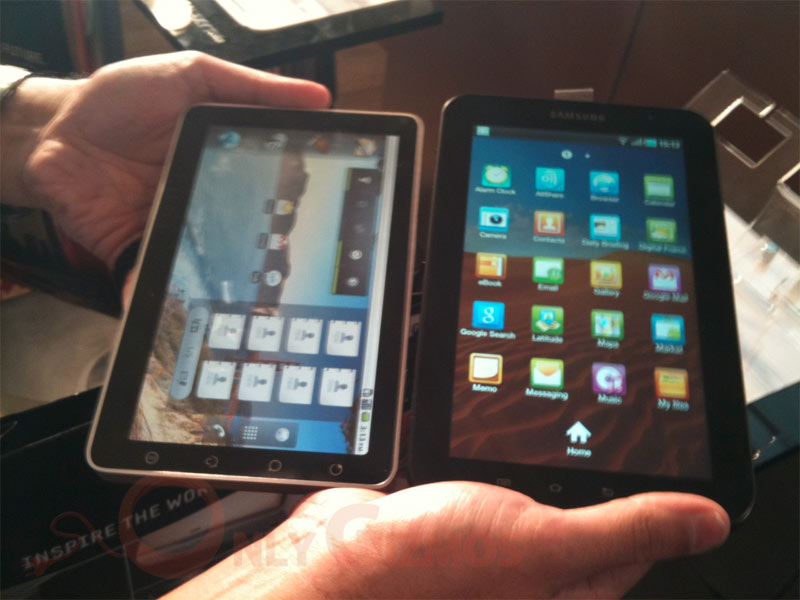 Olivepad vs Samsung Galaxy Tab