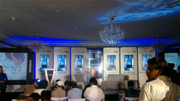 Samsung Galaxy Tab, India Launch