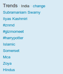GizmoMeet Twitter Trending Pune