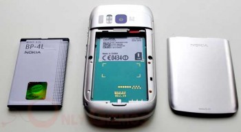 Nokia E6 Back Cover and Battery