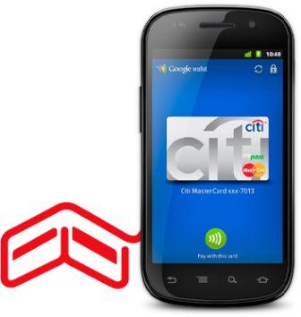 Google mobile Wallet with NFC