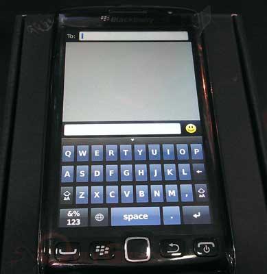 Blackberry 9860 Torch Onscreen QWERTY