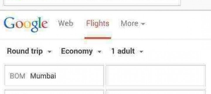 Google’s Flight Search Now Available In India: Lets You Find Cheap Flights Easily