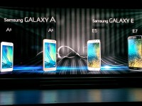 Samsung Unveils The Galaxy A3, A5, E5 and E7 in India