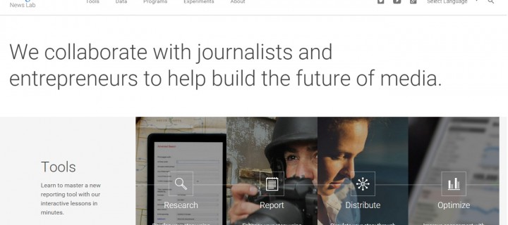 Google’s News Lab Will Sharpen Journalism Skills