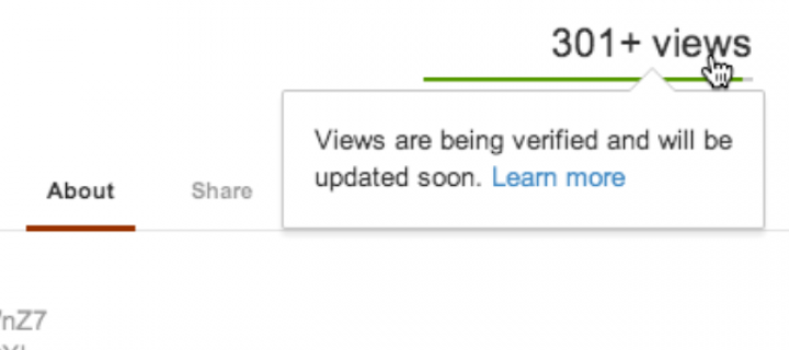 The famous 301+ Views Limitation of YouTube is Now Gone!