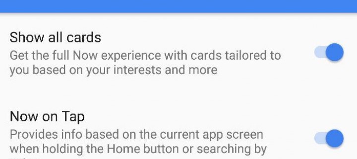 Android Marshmallow Users Can Turn Off Now on Tap And Easily Access Google Now