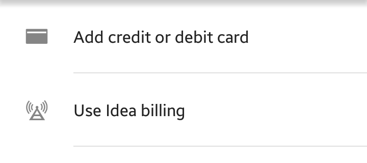 Google enables Play Store Carrier Billing in India