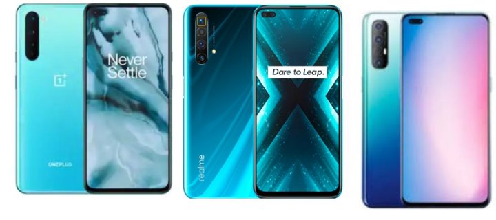 OnePlus Nord heats up the competition in sub-30k price segment, here’s how it stacks against the  Realme X3 SuperZoom Edition & OPPO Reno 3 Pro