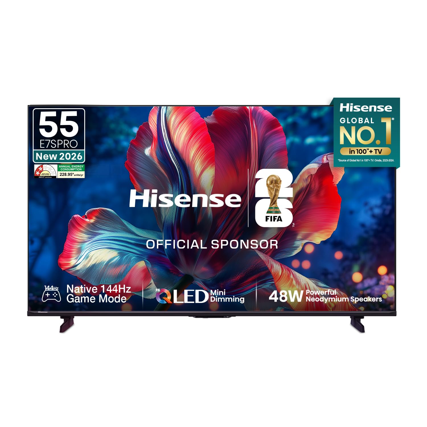 Hisense 55E7S Pro 55-inch QLED television