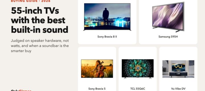 55-inch TVs with the Best Sound in India (2026)