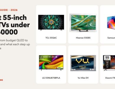 Best 55-inch 4K TVs under Rs 60000 in India (2026)