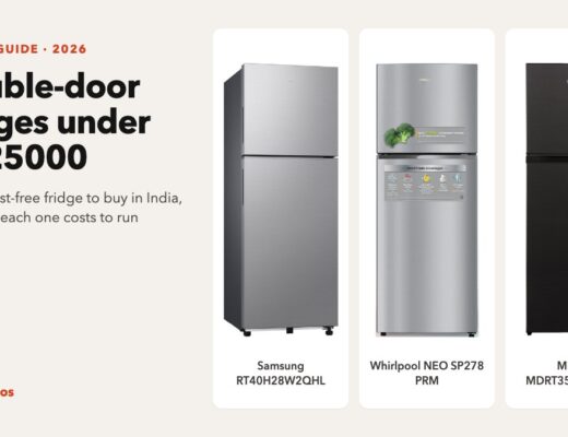 Recommended Double-Door Refrigerators under Rs 25000 in India (2026)