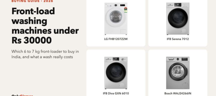 Best Front-Load Washing Machines in India Under Rs 30000 (2026)