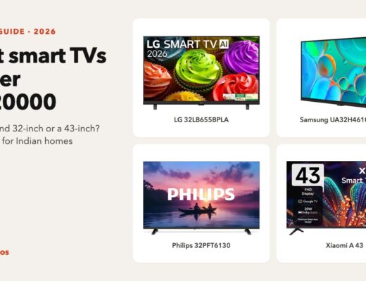 Best Smart TVs in India under Rs 20000 (2026)