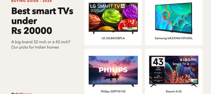 Best Smart TVs in India under Rs 20000 (2026)