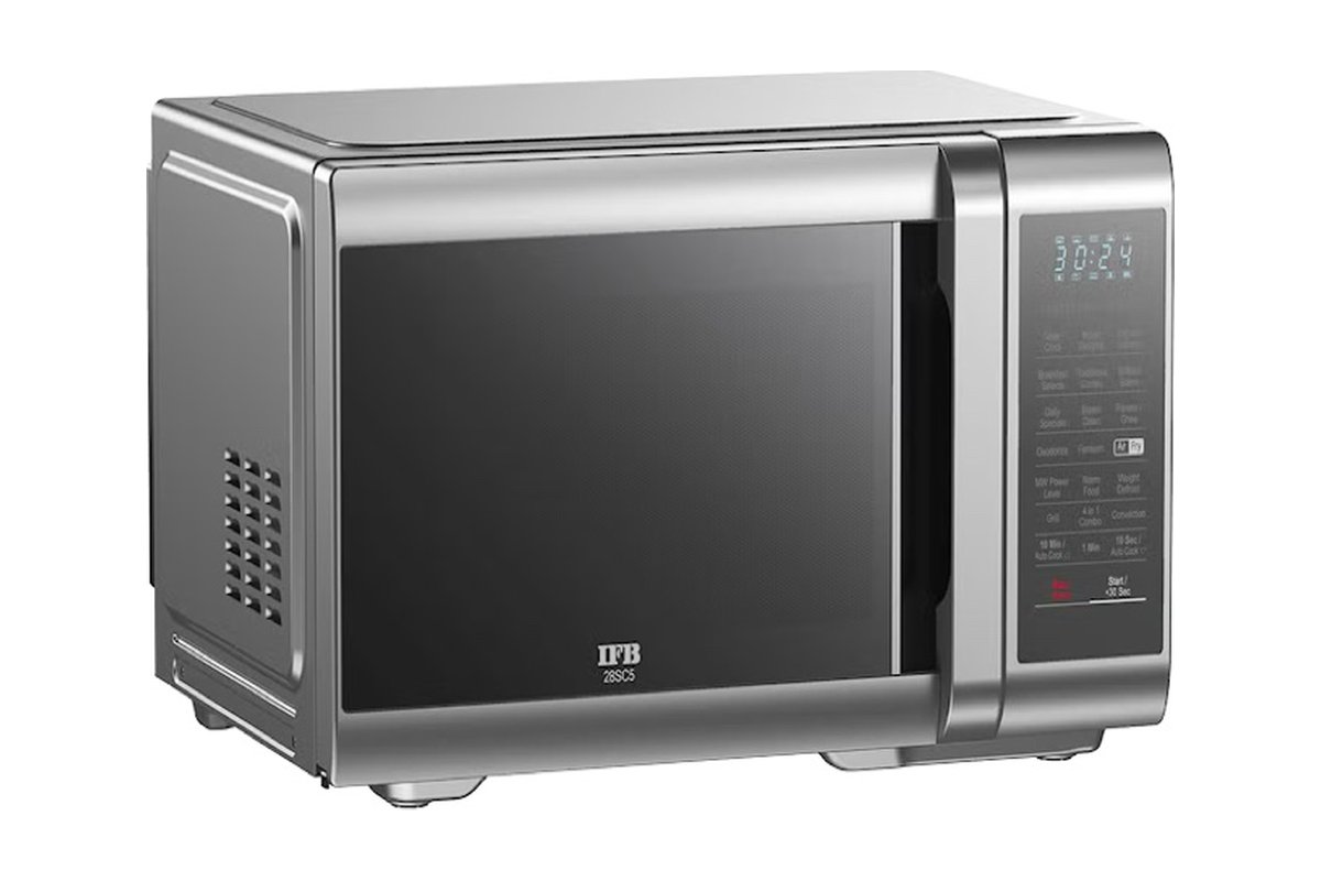 IFB 28SC5 28 L air fry convection microwave in silver
