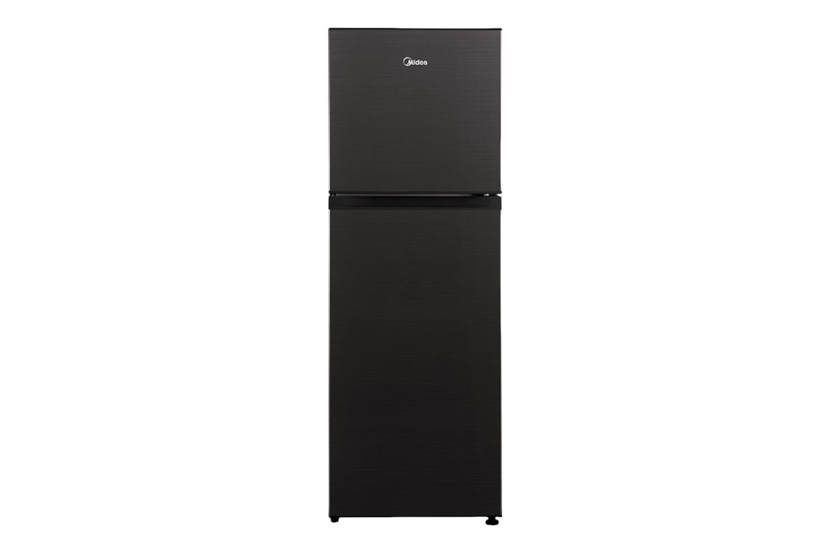 Midea MDRT359FGI28IN 233 L convertible double-door refrigerator in Jazz Black