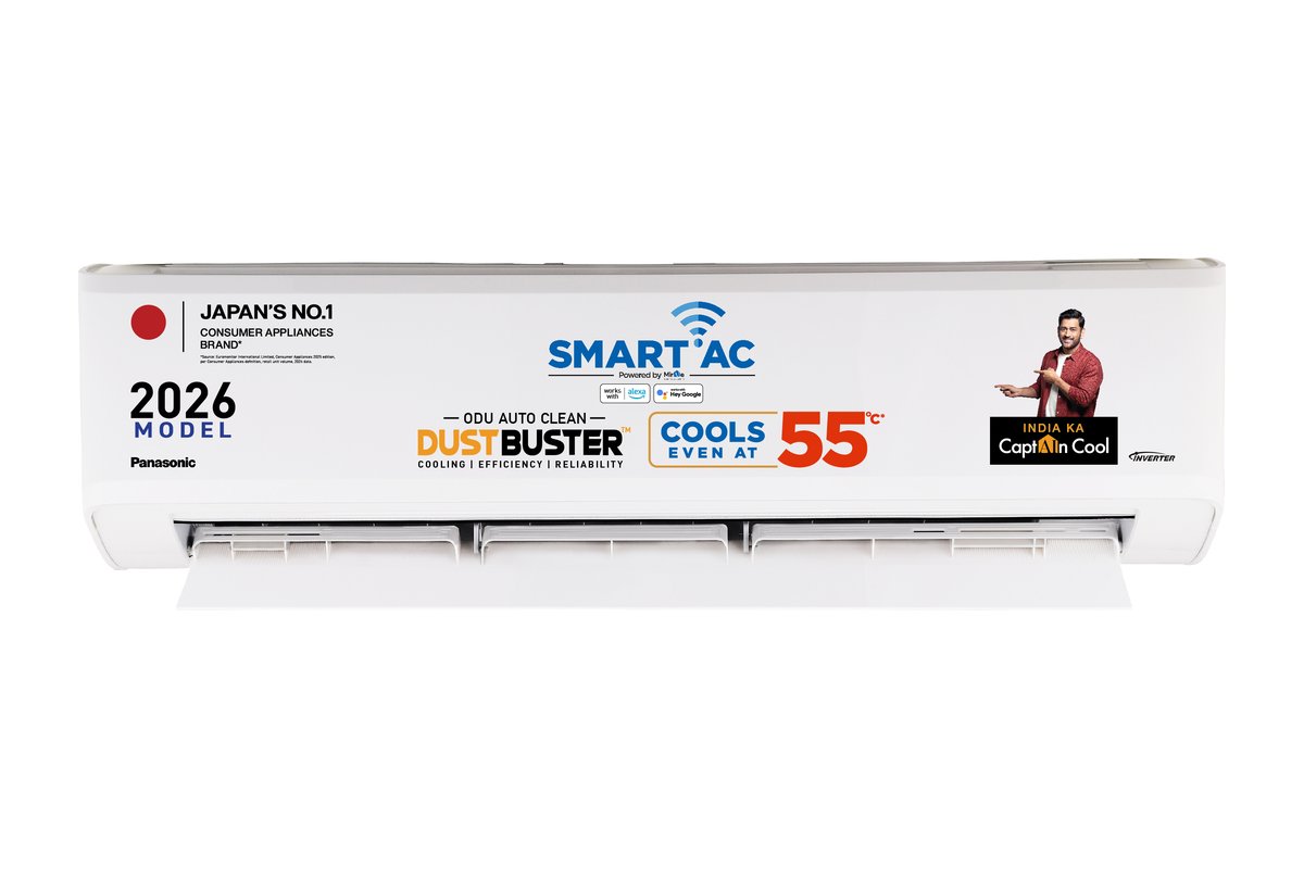 Panasonic CS/CU-NU18BKY5WX 1.5-ton split AC indoor unit