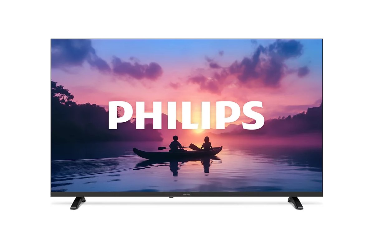 Philips 32PFT6130/94 32-inch HD Google TV, front view on its feet