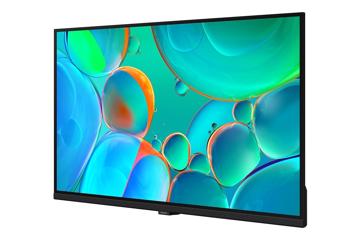 Samsung UA32H4610FUXXL 32-inch HD smart TV, angled front view