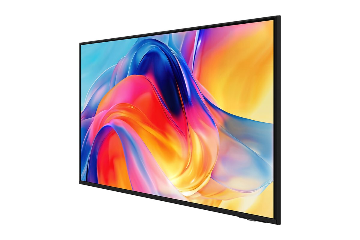 Samsung UA43M71HAULXL 43-inch Mini LED 4K TV, angled view
