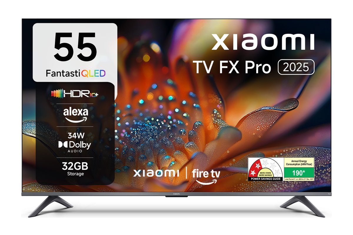 Xiaomi FX Pro QLED 55-inch TV, front view